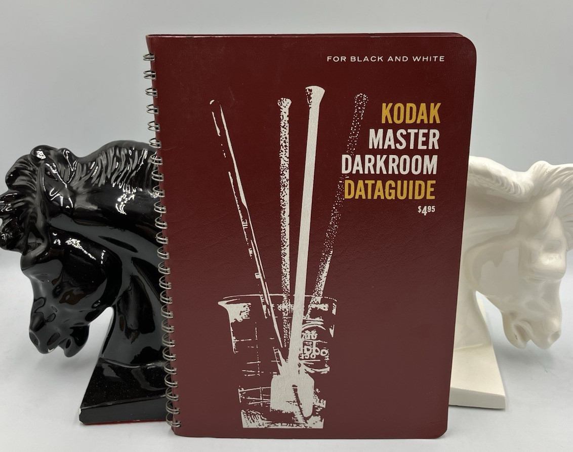 Kodak Master Darkroom Dataguide For Black and White 4th Edition 1971 Spiral