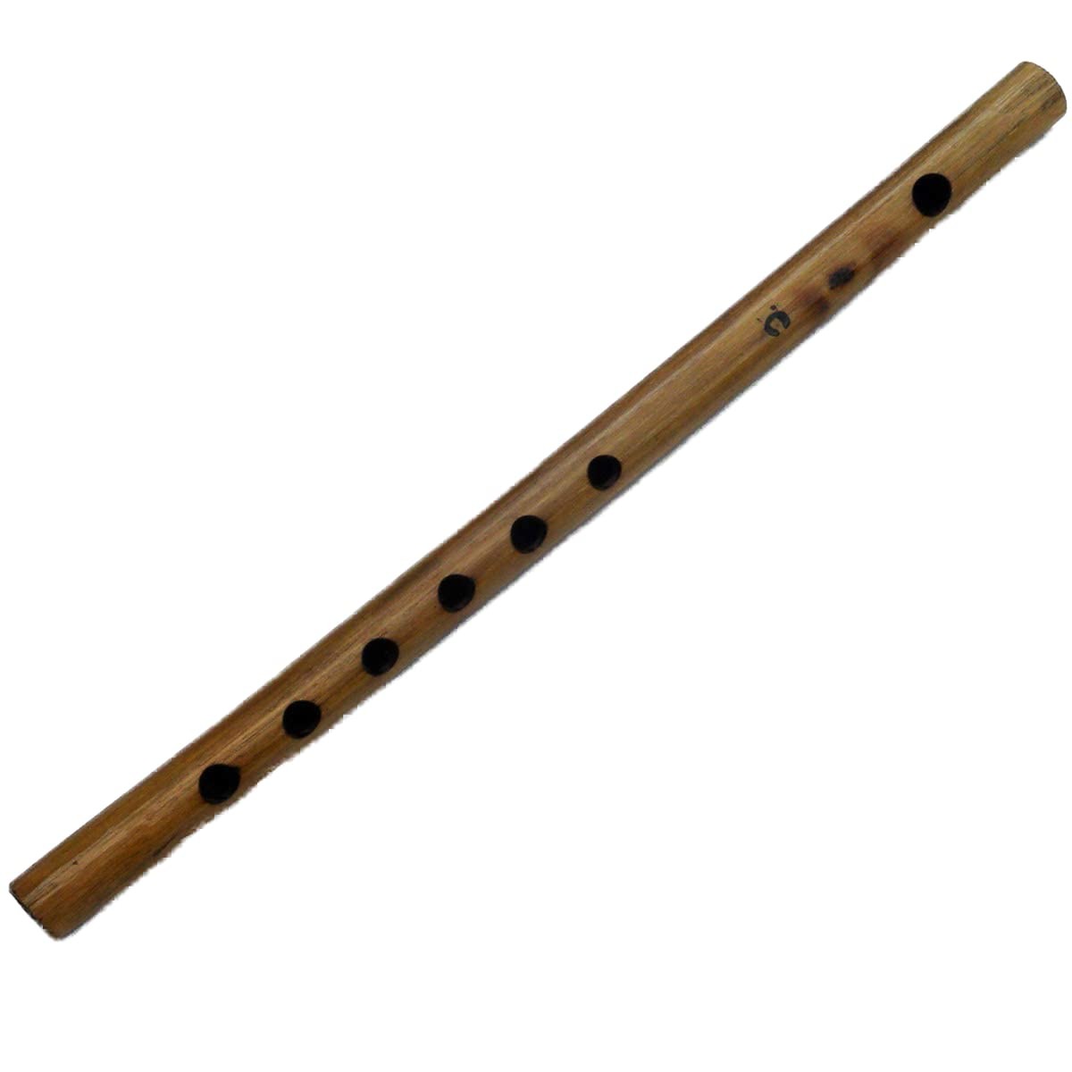 Wooden Flute Carved Wood Fife brown 