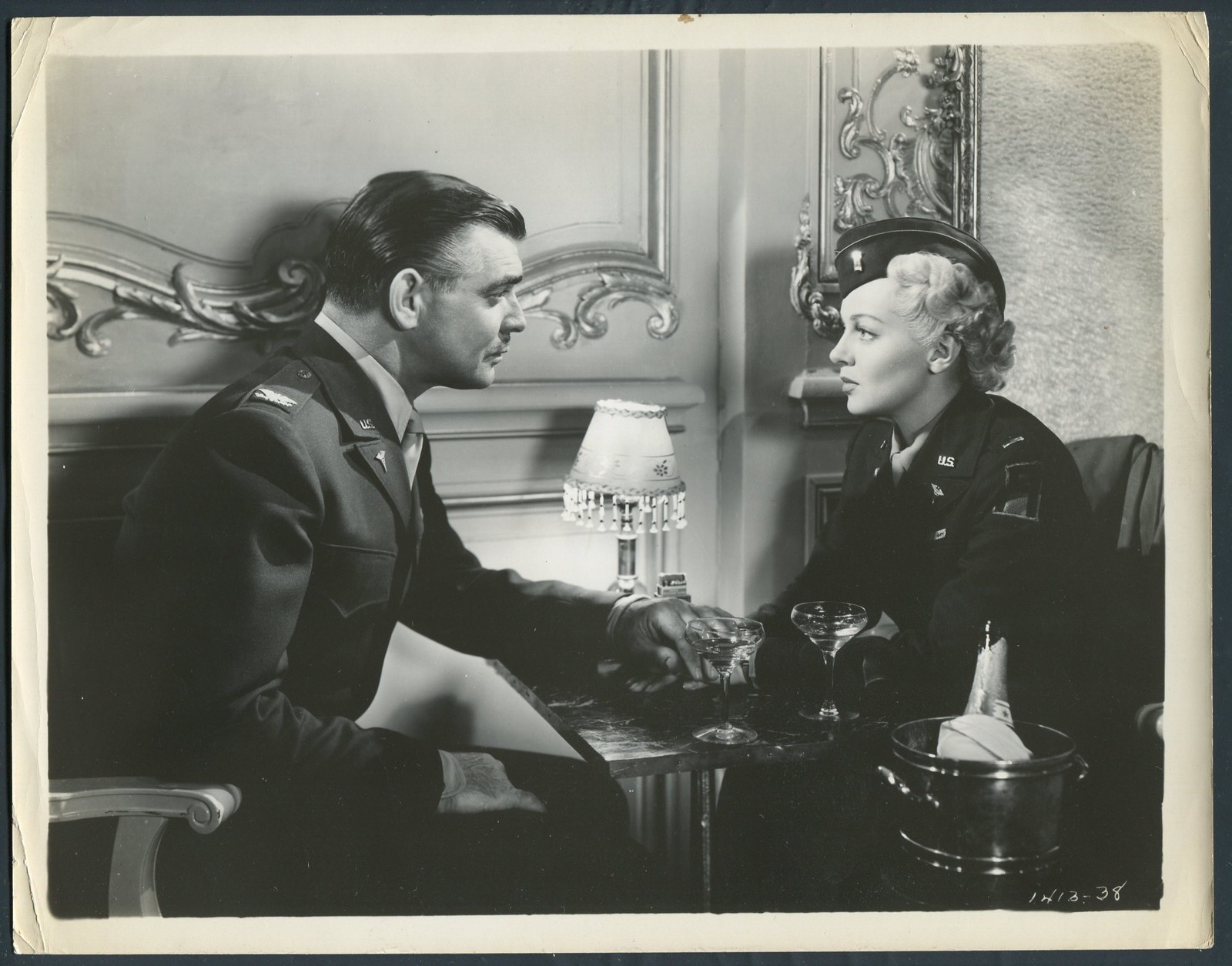 CLARK GABLE LANA TURNER in Homecoming '48 UNIFORMS