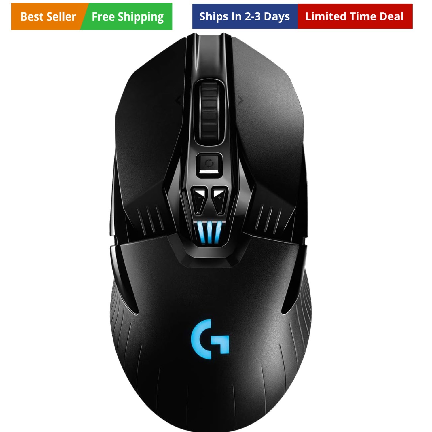 903 Lightspeed Wireless Gaming Mouse w/Hero 25K Sensor, 140+ Hour with Rechar...