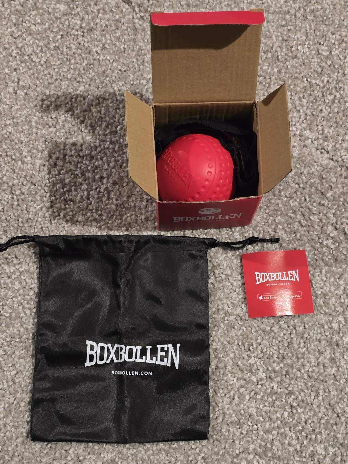 NEW Box Bollen Original MMA Gear Boxing Target Practice Ball Punching Training