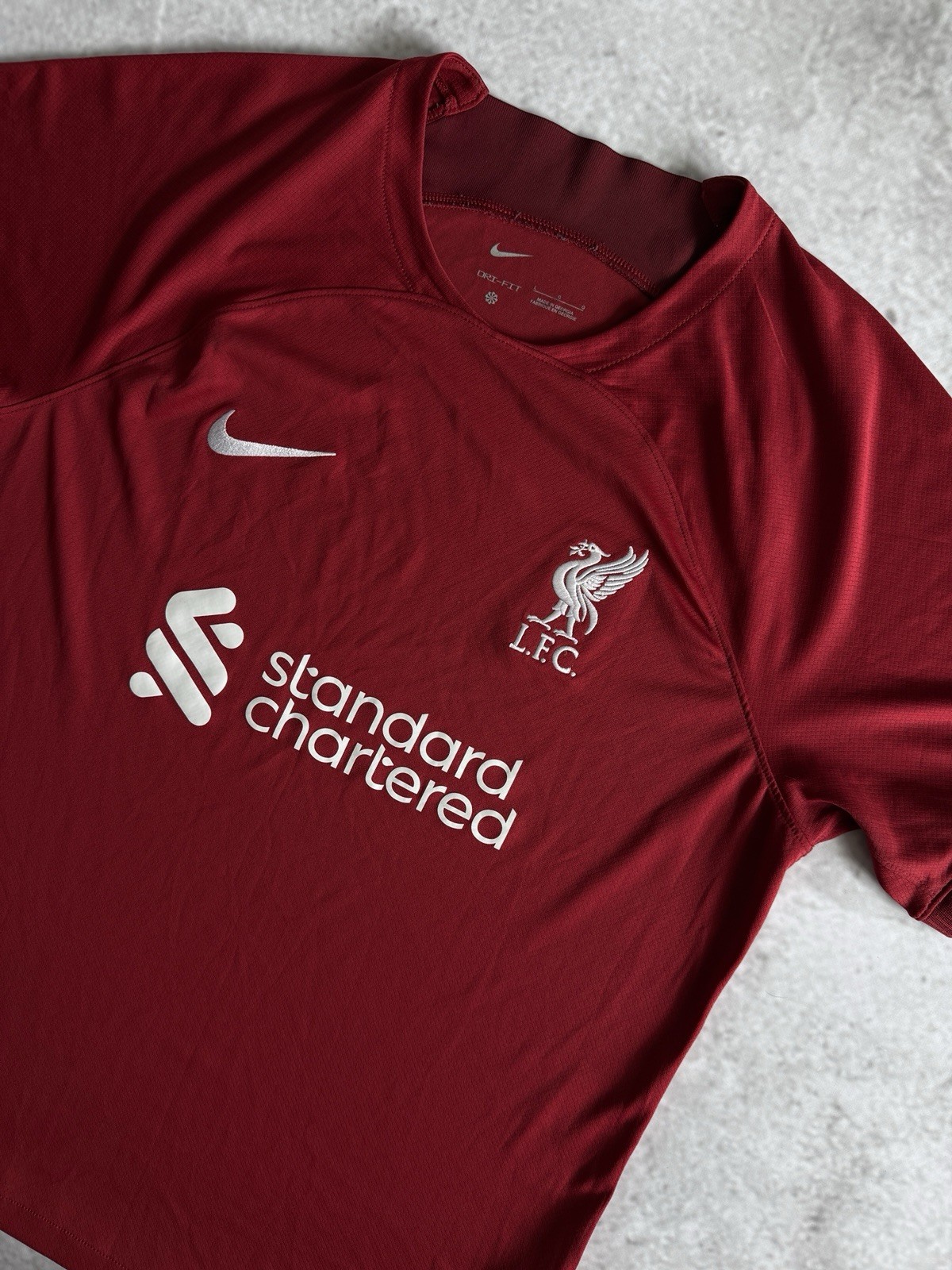 Liverpool 2022 2023 Home Football Shirt Soccer Jersey Nike DM1843-609 sz L