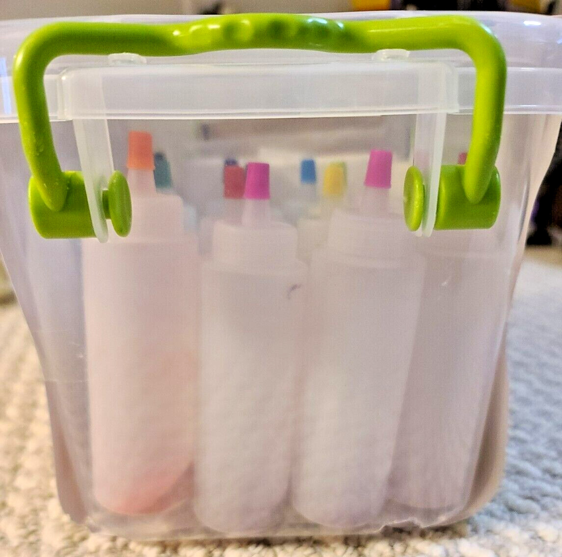 Create Basics, Tie Dye Party Tub 93 Pc Kit, 18 Bottles of Dye,12 colors