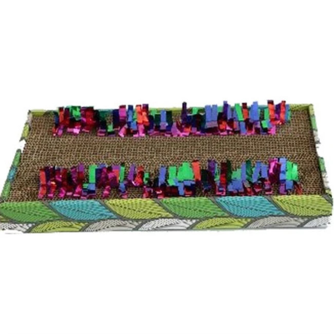 Ware Fancy Cat Corrugated Floor Scratcher