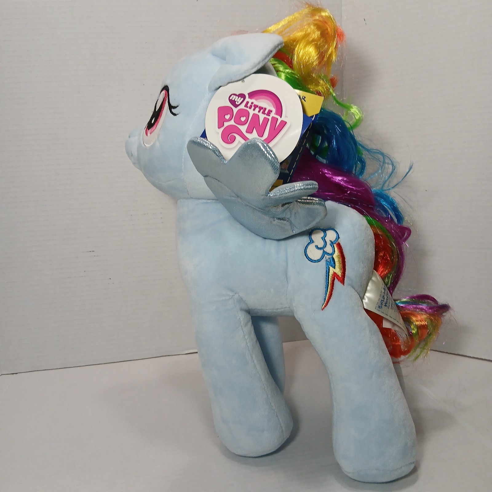 NEW Build-A-Bear My Little Pony Rainbow Dash Stuffed Animal Plush 16" NWT RARE