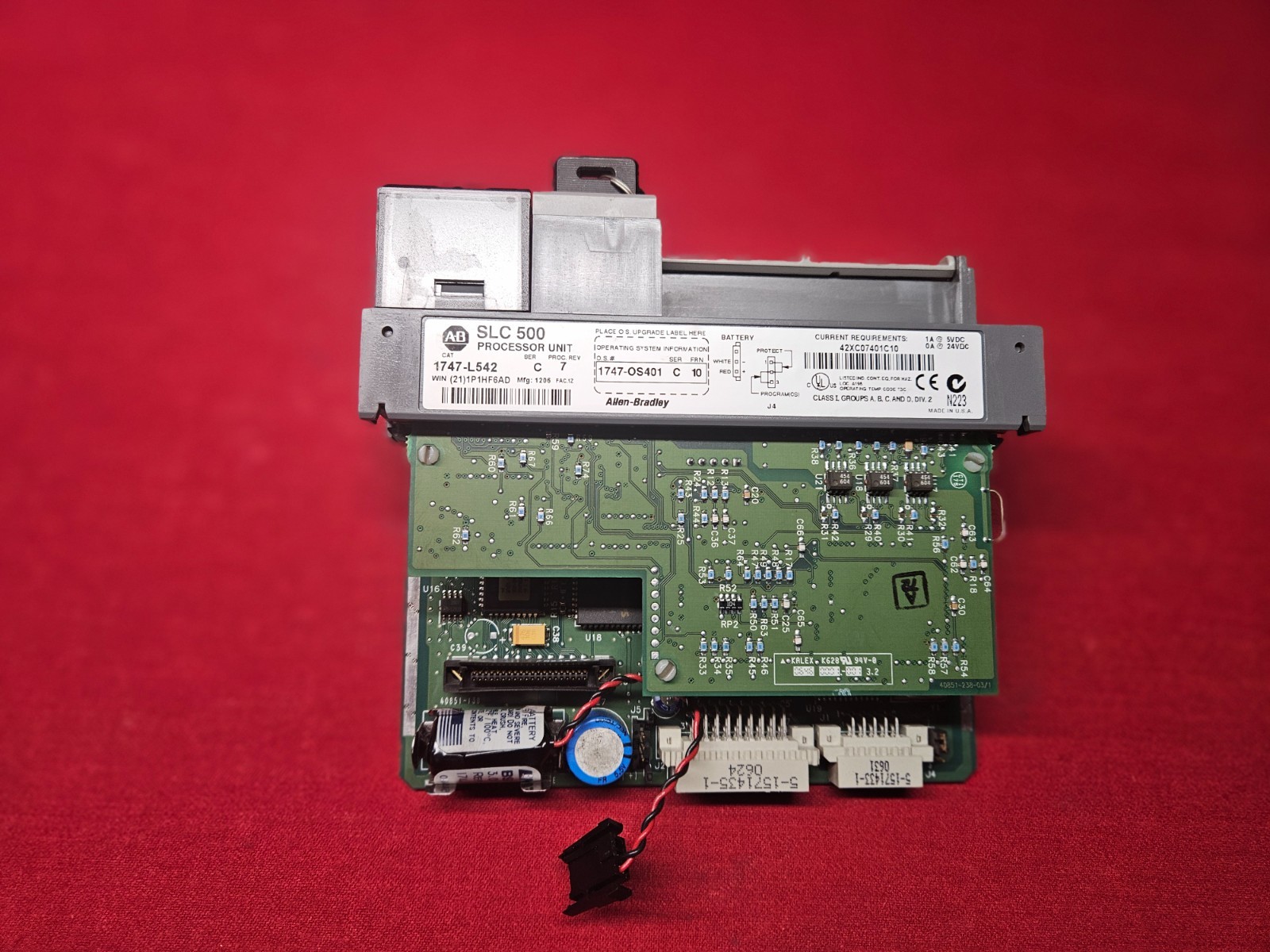 Allen-Bradley 1747-L542 SLC 5/04 32K Controller