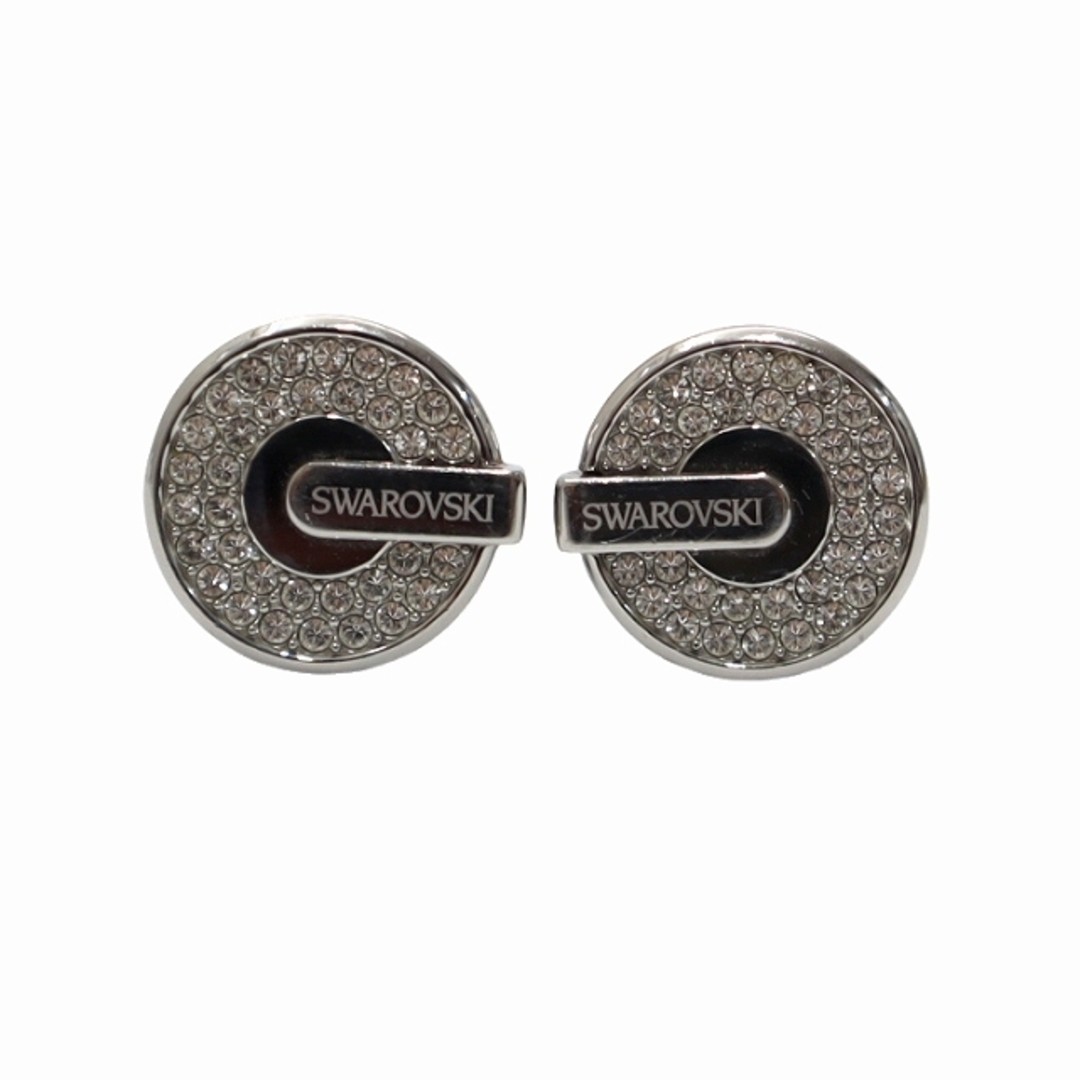 Swarovski Emblem Logo Cufflinks SILVER (silver) Used b5aed0727000eeaf9d38574237f