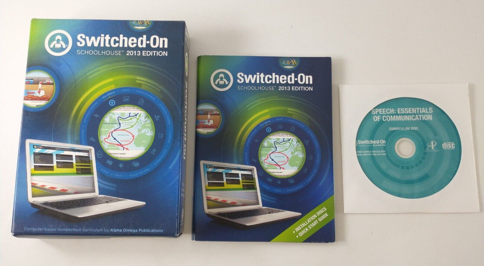 Switched-On Schoolhouse SPEECH ESSENTIALS OF COMMUNICATION Homeschool Curriculum