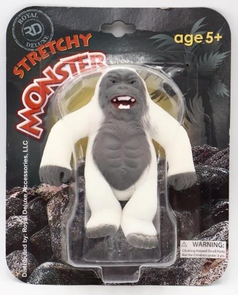 Royal Deluxe Stretchy Monster 5 1/2" ABOMINABLE SNOW BEAST Figure NEW