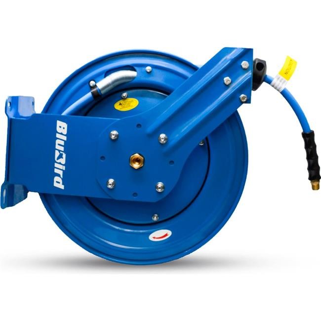 Blubird Industries B3178869 Dual Arm Spring Return Air Hose Reel 300 PSI - 0....