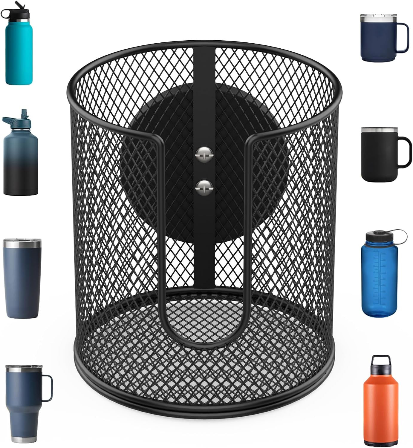 Magnetic Cup Holder, Fully Covered Anti-Fall Magnetic Drink Holder, Cup Caddy, N