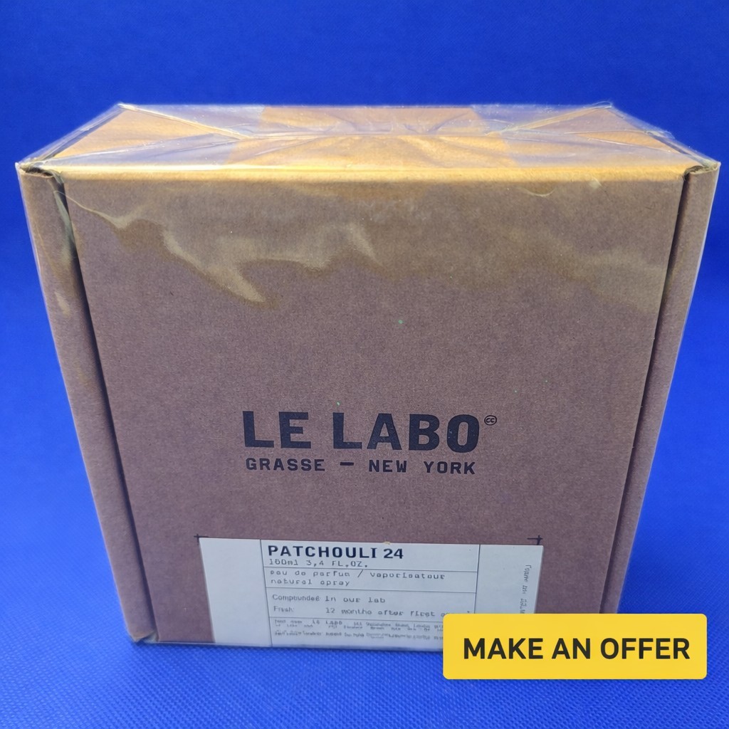 Le Labo Patchouli 24 Eau De Parfum 100ml 3.4oz Spray New Sealed