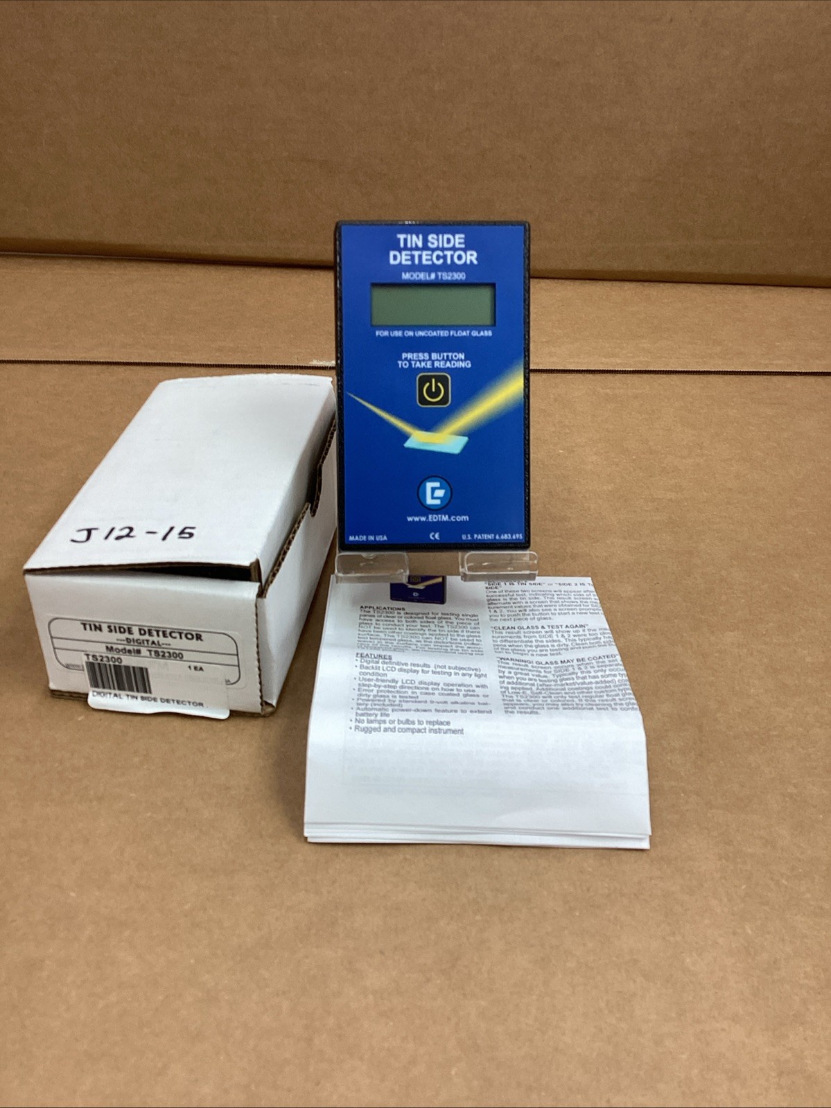 CRL TS2300 Digital Tin Side Detector NEW