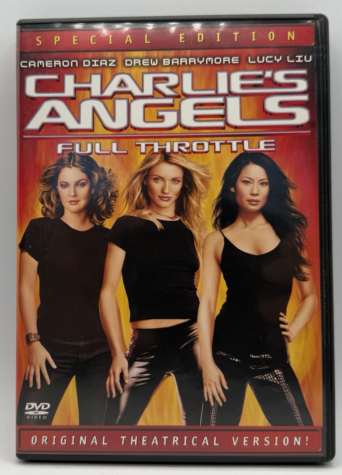 Charlie’s Angels: Full Throttle DVD Fullscreen Cameron Diaz Drew Barrymore 2003