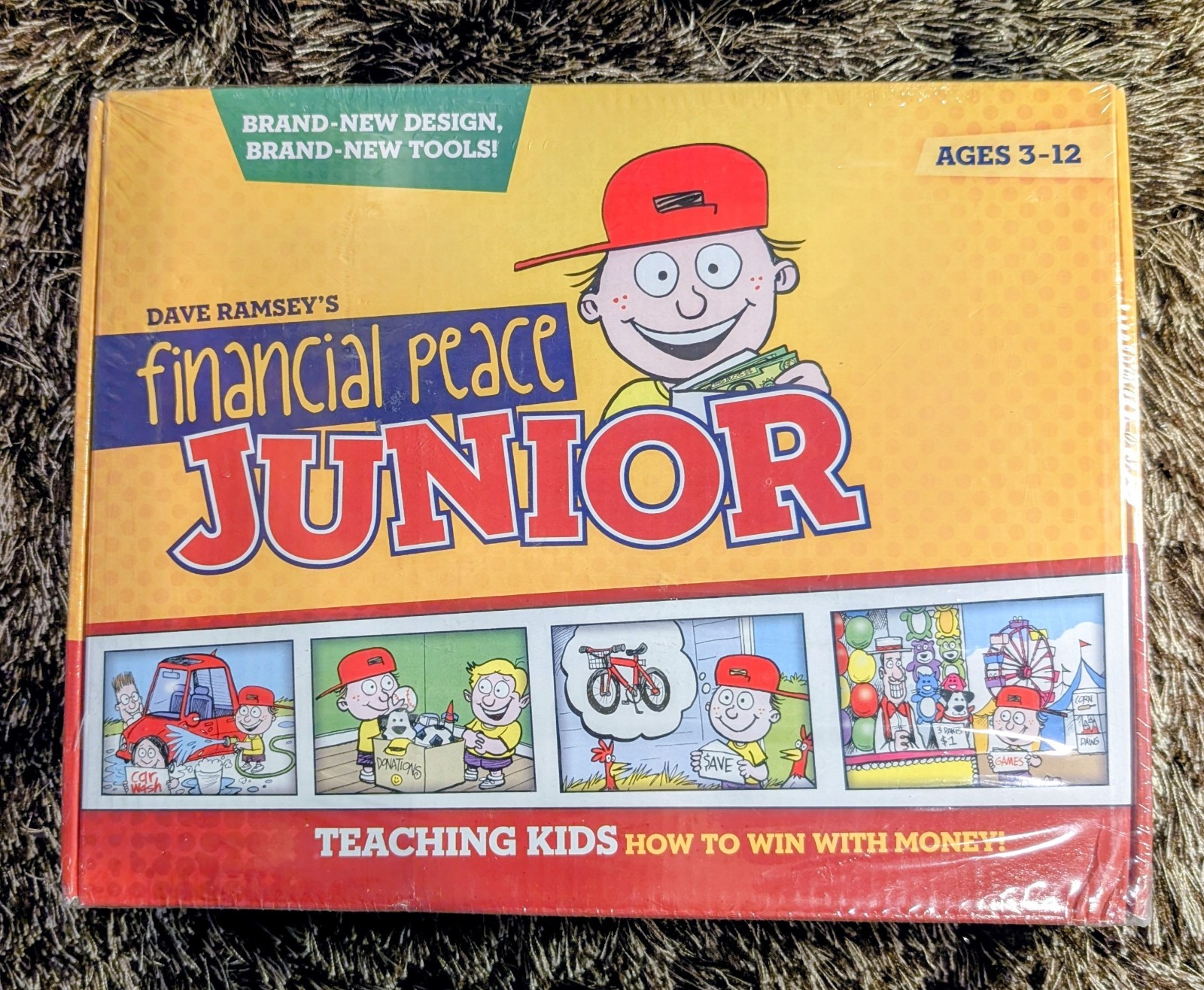 Dave Ramsey Financial Peace  Junior Edition Teaching Kids About Money New Sealed
