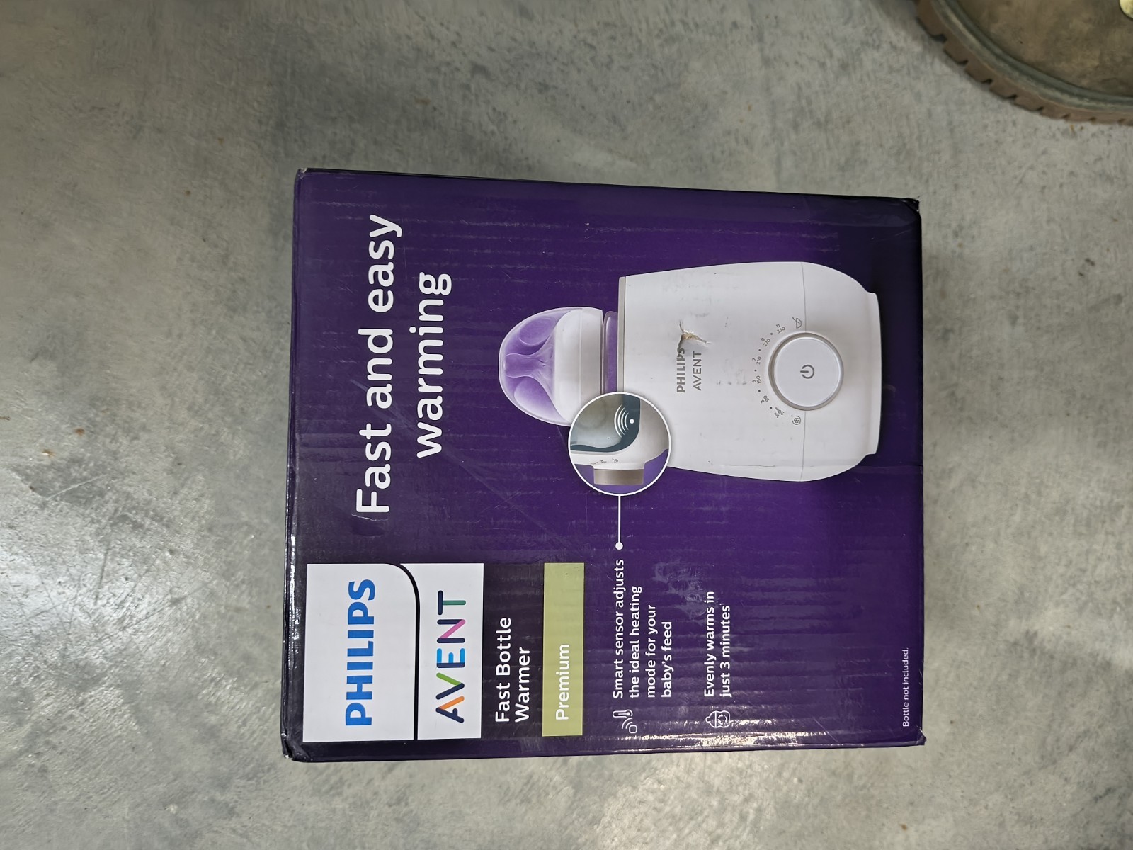 Philips AVENT  Fast Baby Bottle Warmer Smart Sensor Auto Shut Off 60min