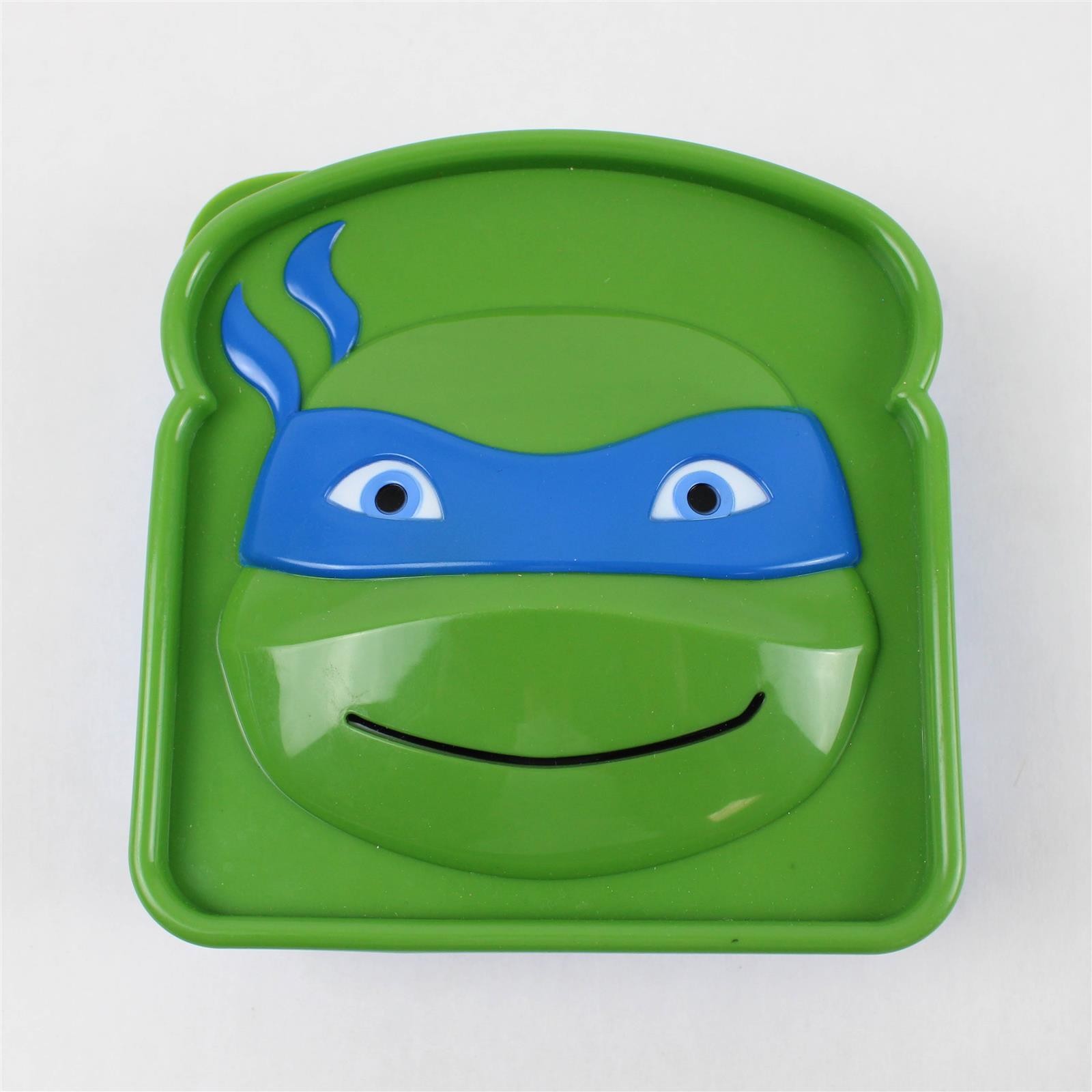 2015 Teenage Mutant Ninja Turtles Leonardo Sandwich Container TMNT