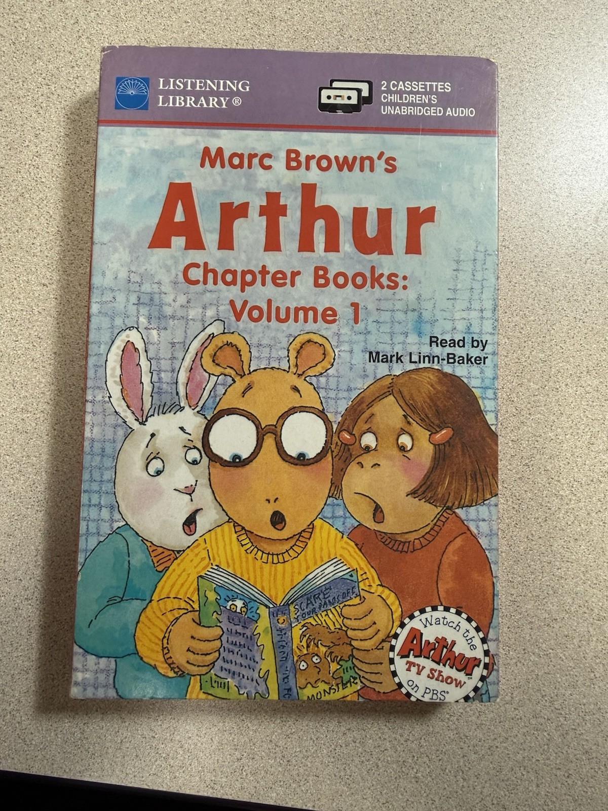 Listening Library Arthur Chapter Books Vol1 Audiobook by Marc Brown 2 Cassettes