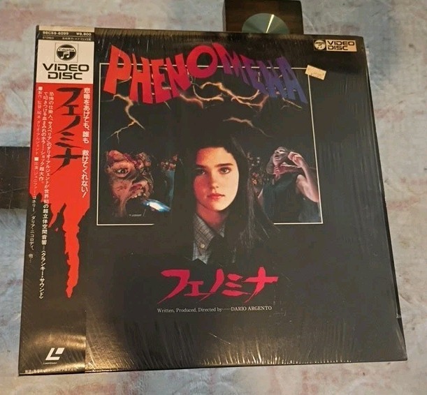 PHENOMENA 1984' Laserdisc Japan 98C59-6099  Jennifer Connelly