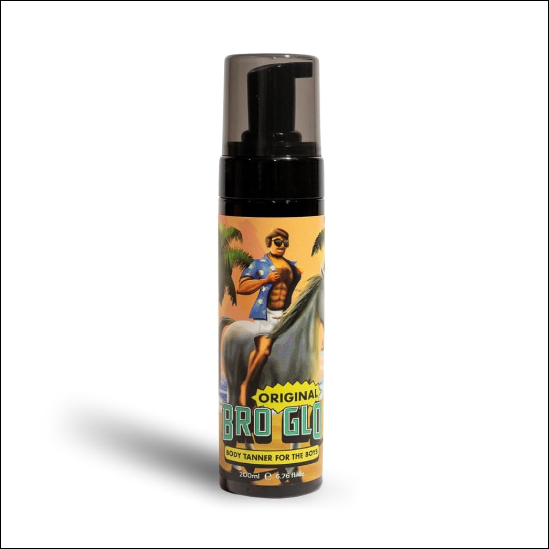 Self Tanner for the Boys - Quick Application Foam Mousse Easy Sunless Tan for Fa