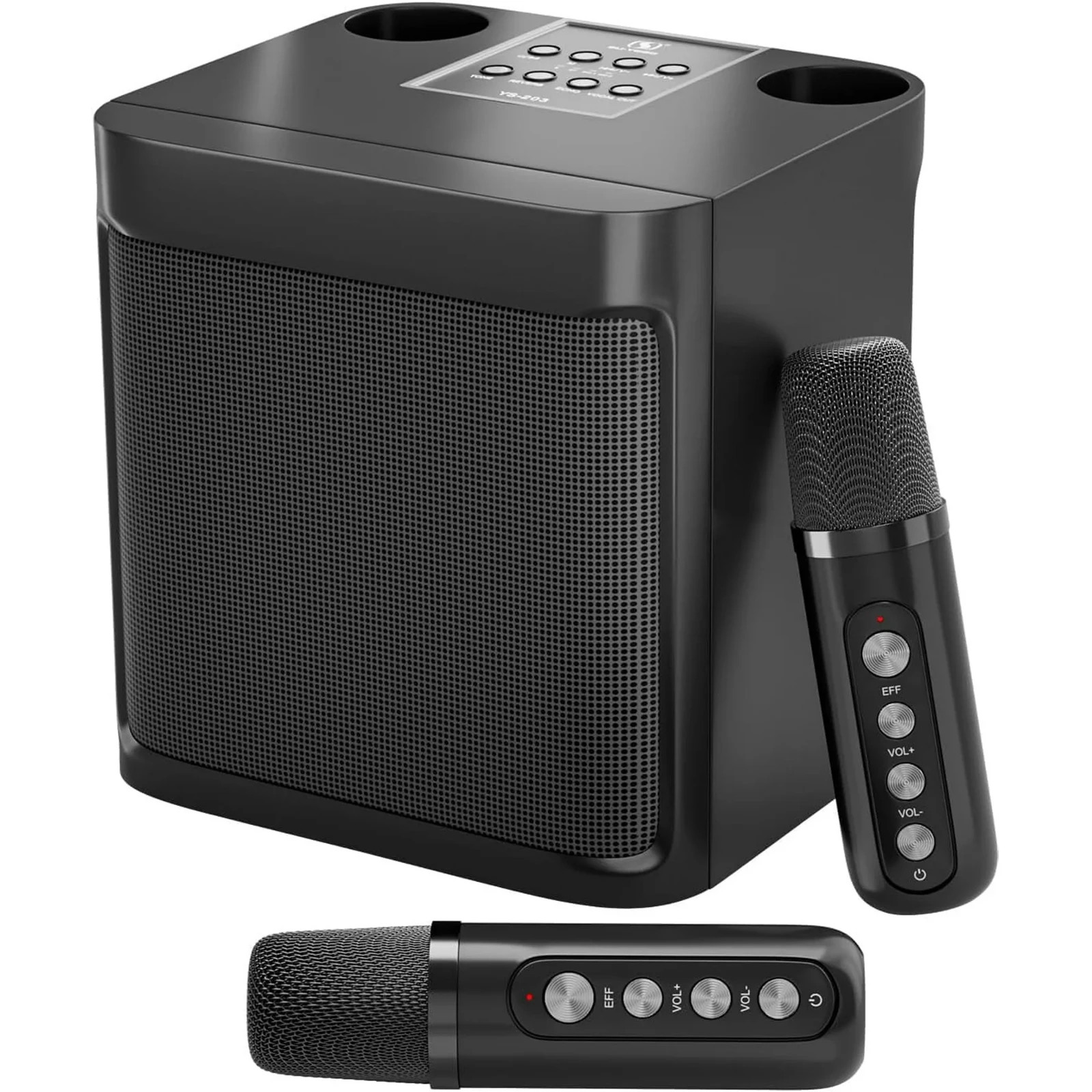 Karaoke-Machine-Adults-Kids-Portable-Bluetooth-Karaoke-Speaker-2-Wireless-Microp