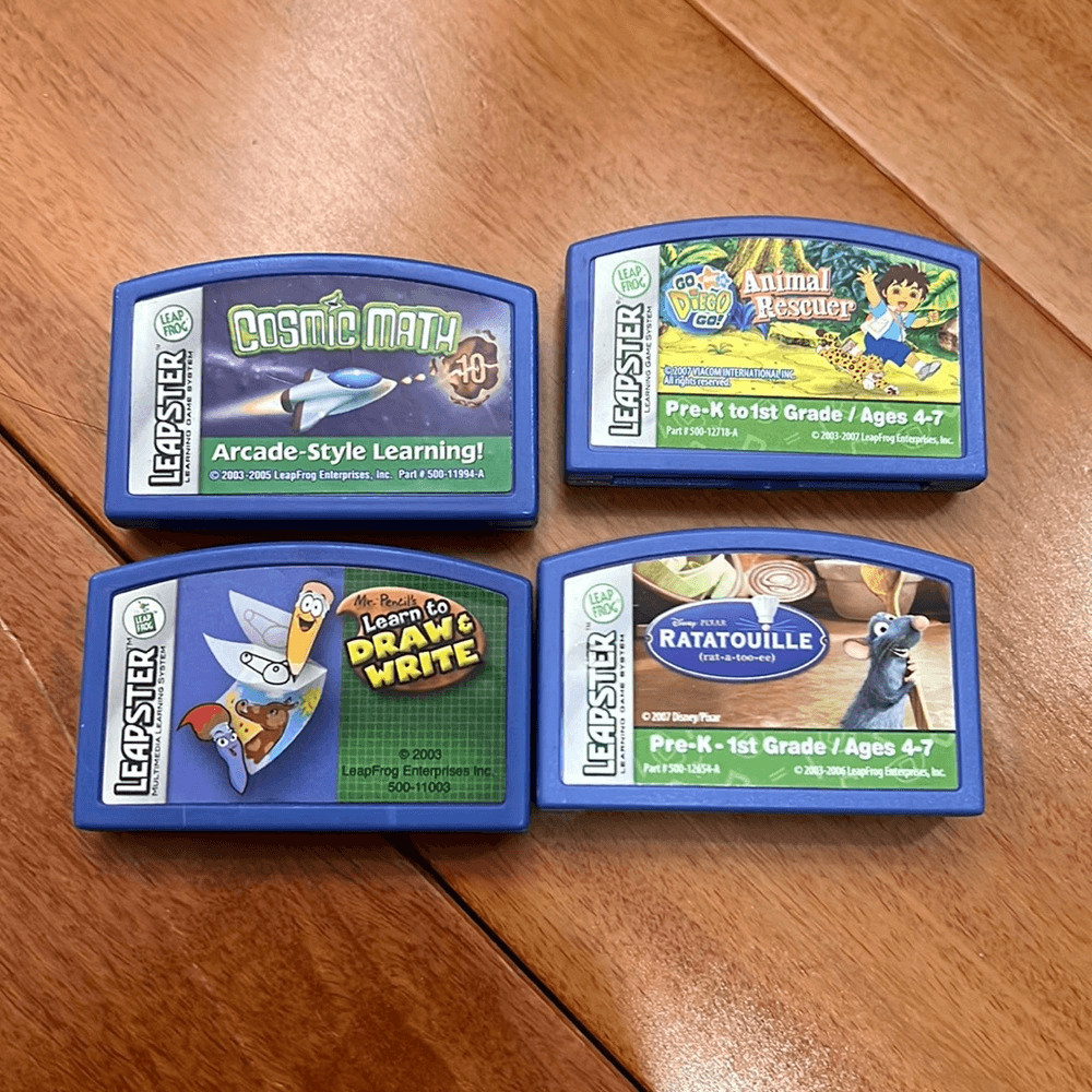 Leap pad leapster 4 cartridges