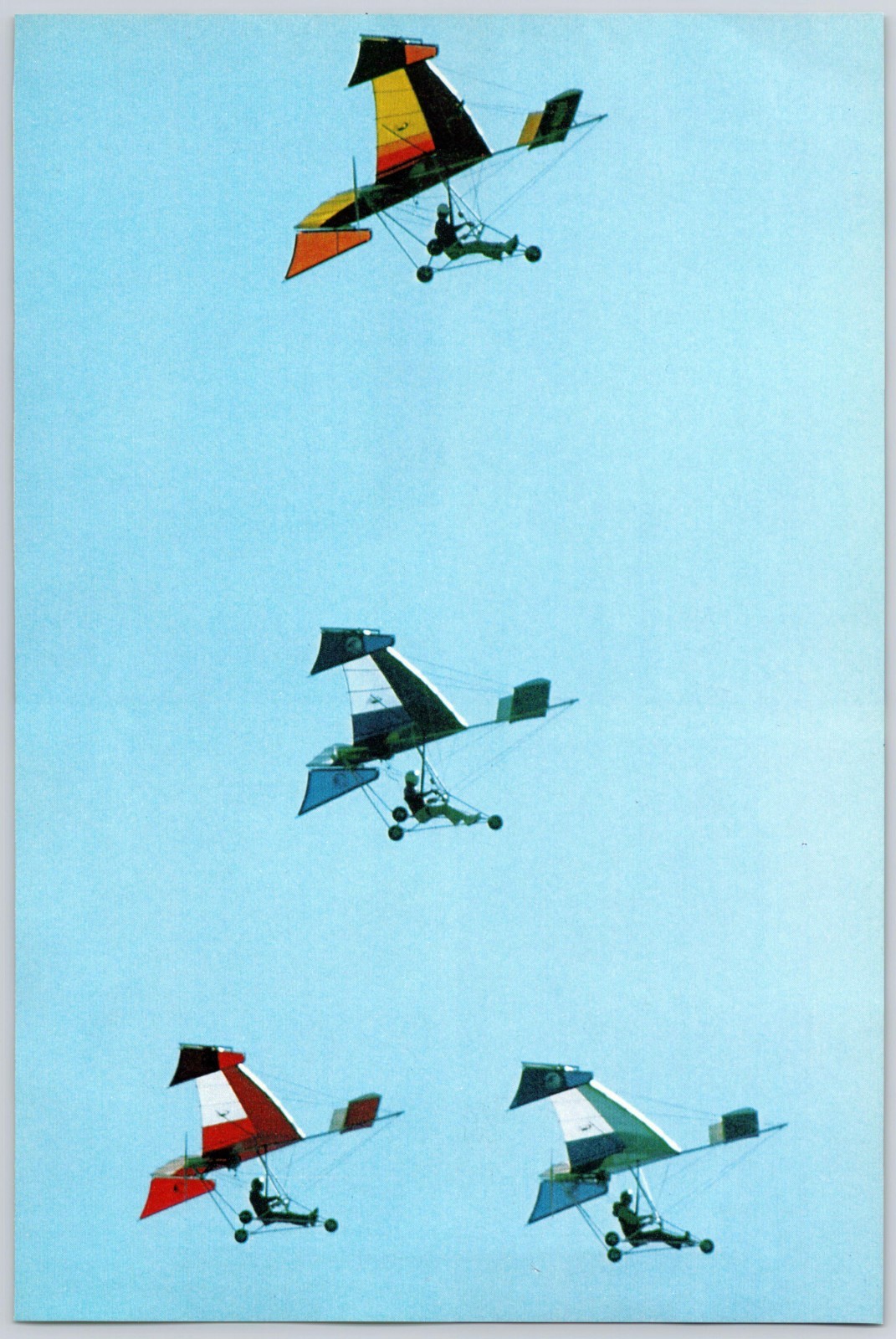 1981 Ultralight Aircraft 2-Page Nat Geo Frameable Aviation Print Photo