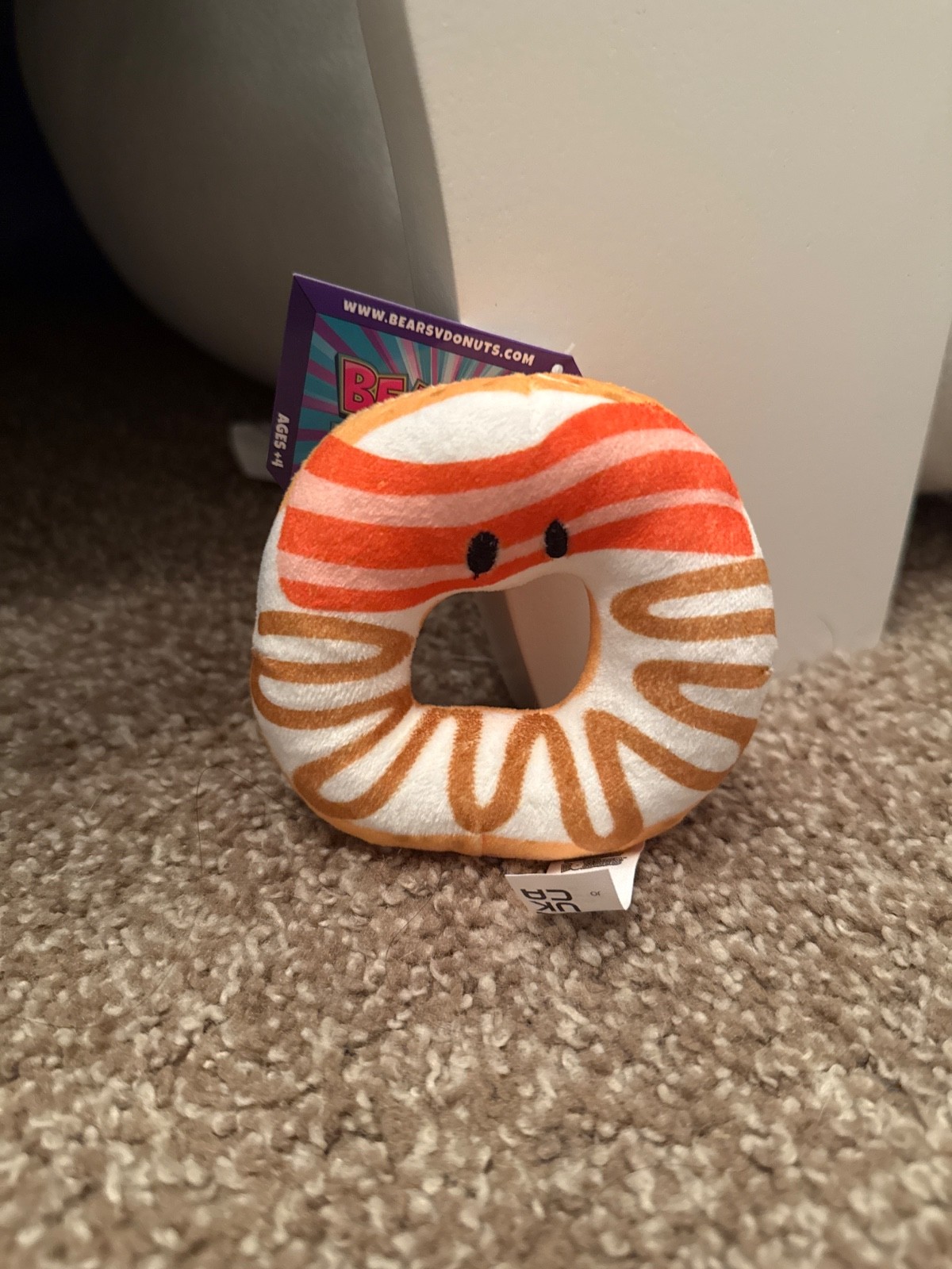 bears vs donuts bacon frosted donut