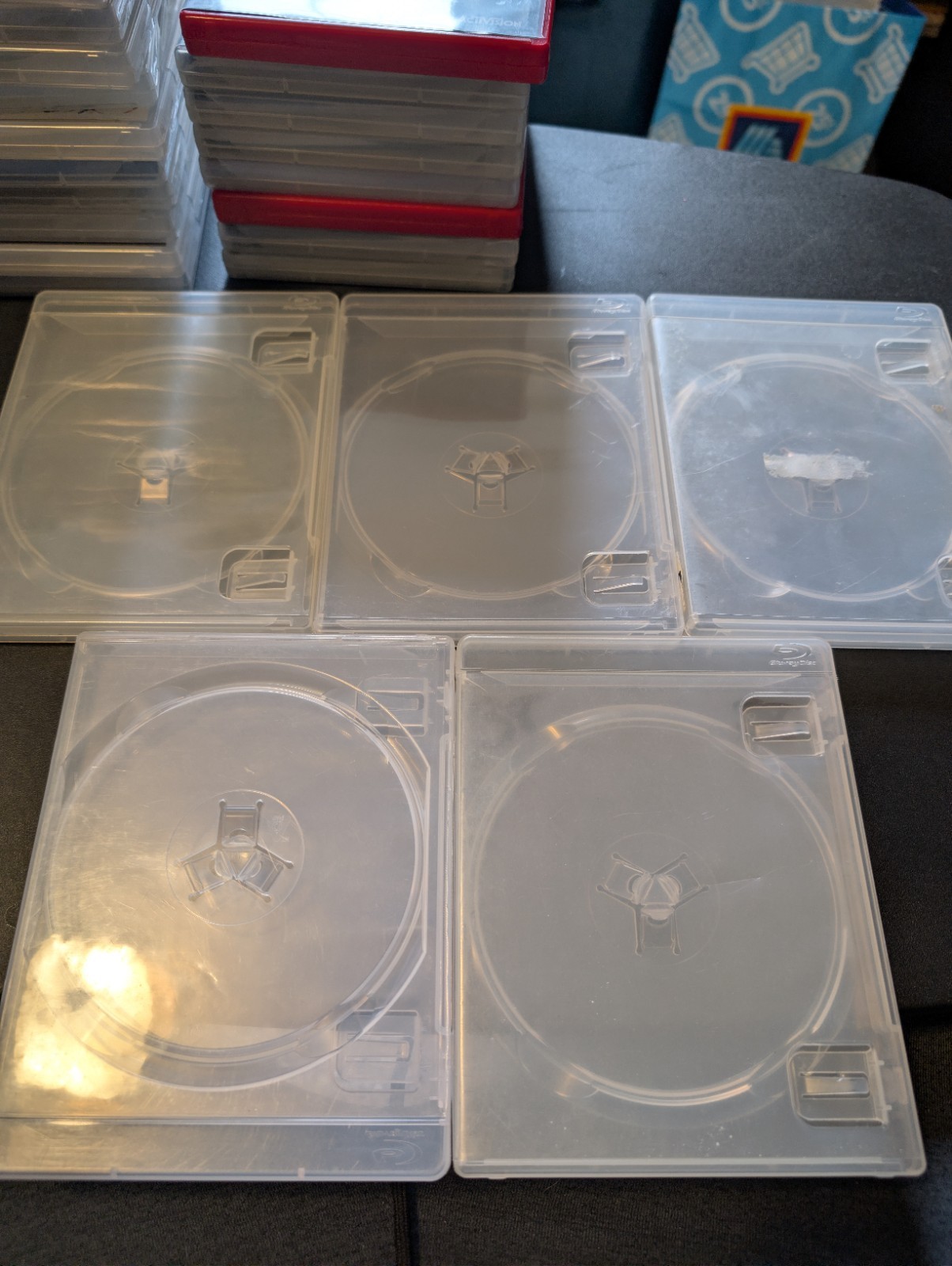 Empty PS3 Game Cases. Playstion 3