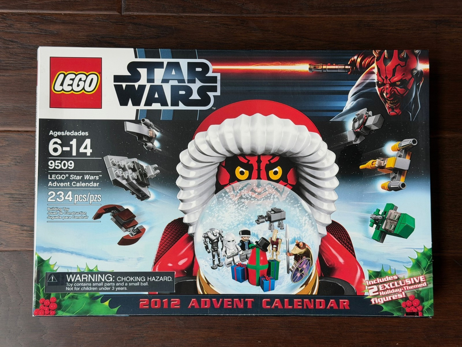 Lego Set 9509 Star Wars Advent Calendar 2012 - pre-owned COMPLETE