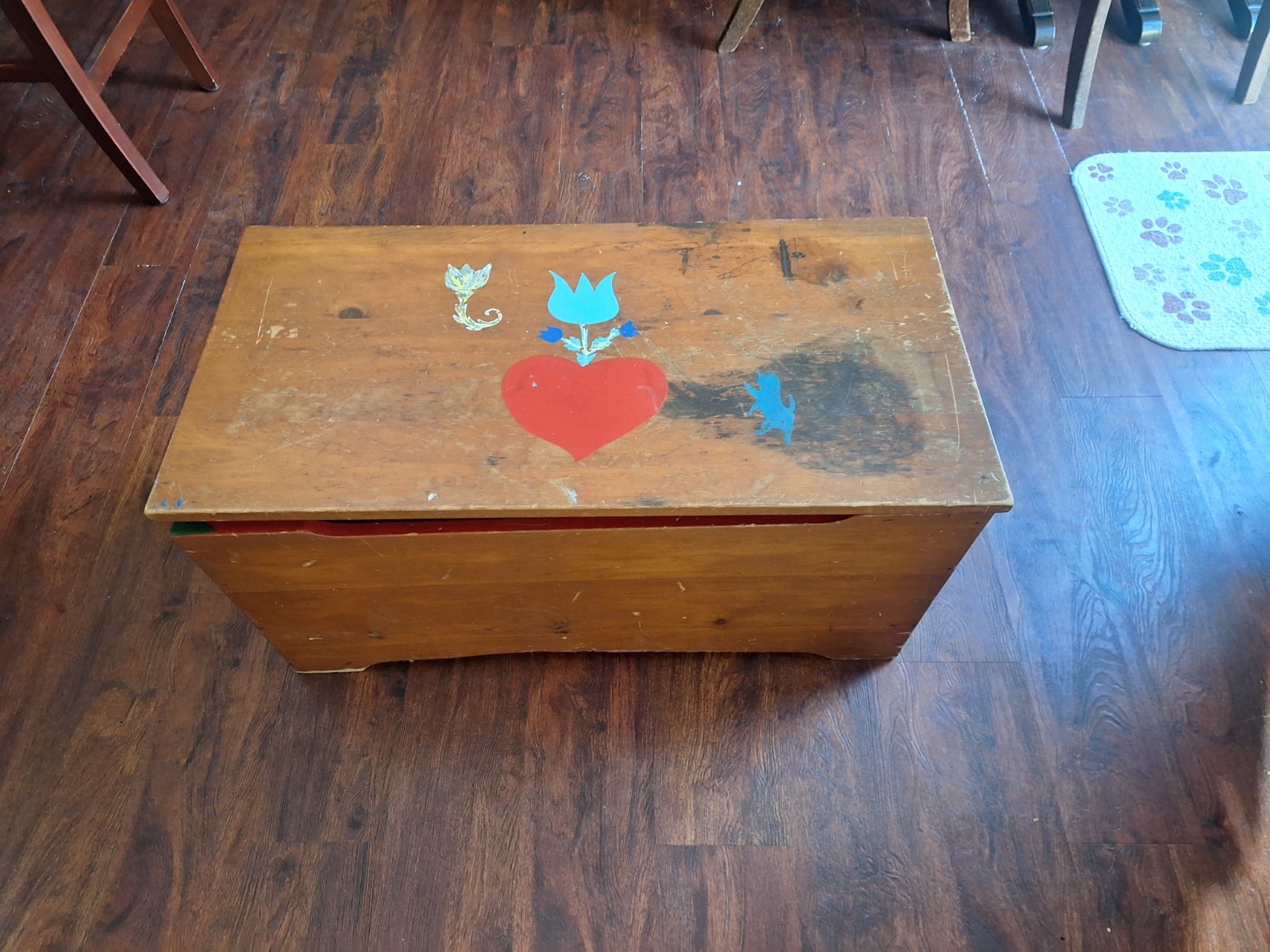 Vintage Wooden Chest