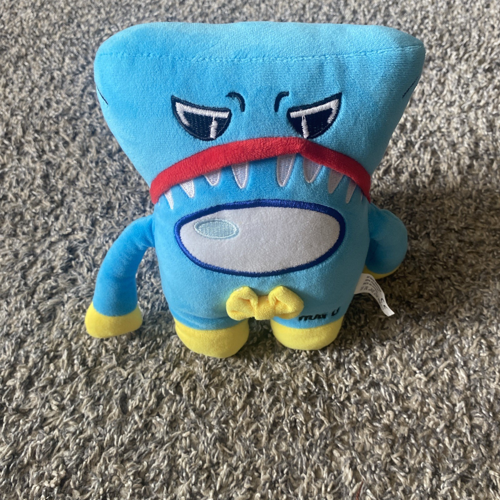 Huggie Wuggie Among Us Plush Toy Blue Light Blue