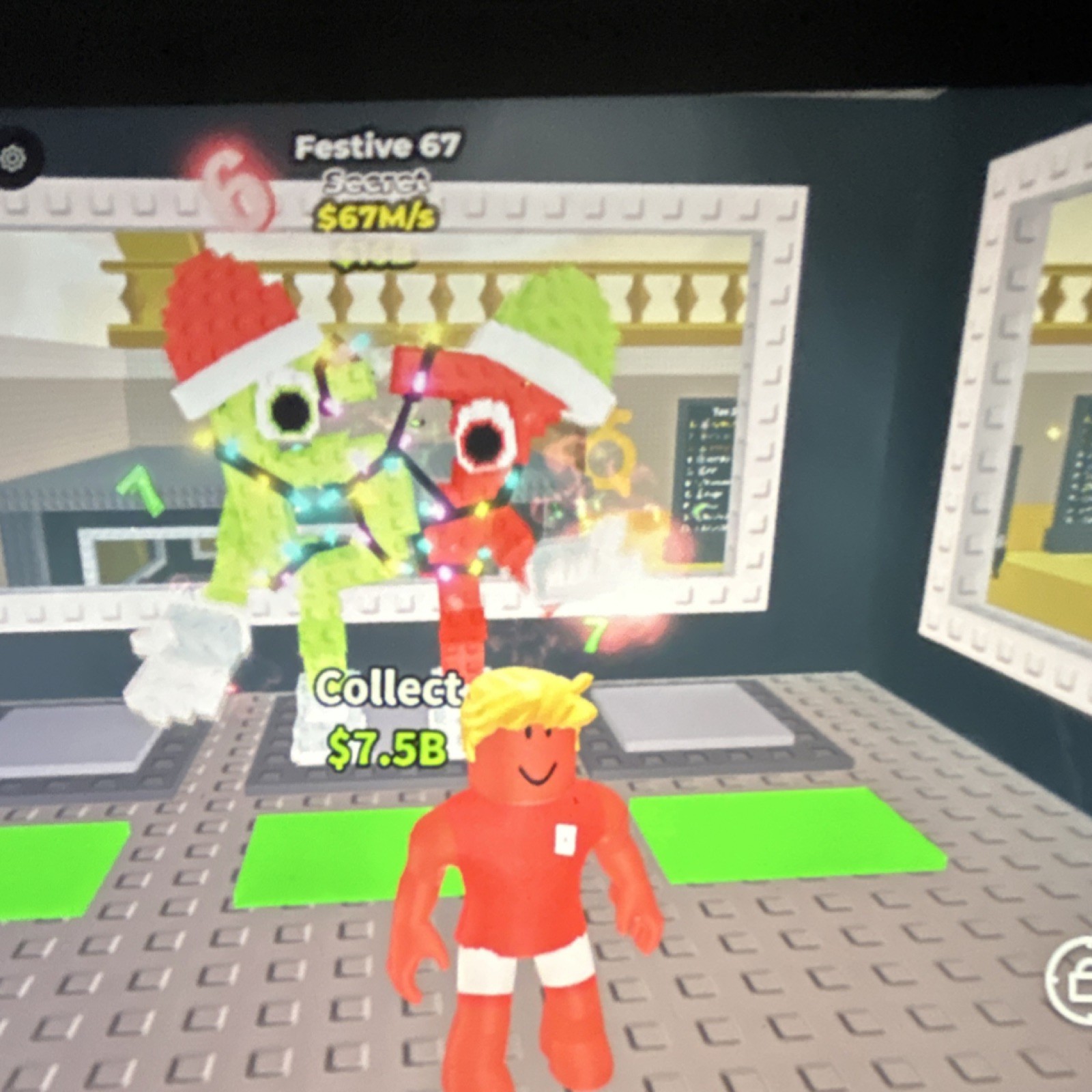 Roblox Festive 67 Seasonal $67M/s Virtual Collectible Game Item Asset