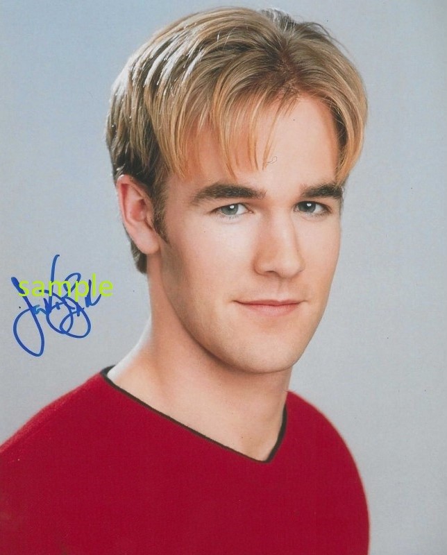JAMES VAN DER BEEK #1 REPRINT SIGNED 8X10 PHOTO AUTOGRAPHED GIFT DAWSON'S CREEK