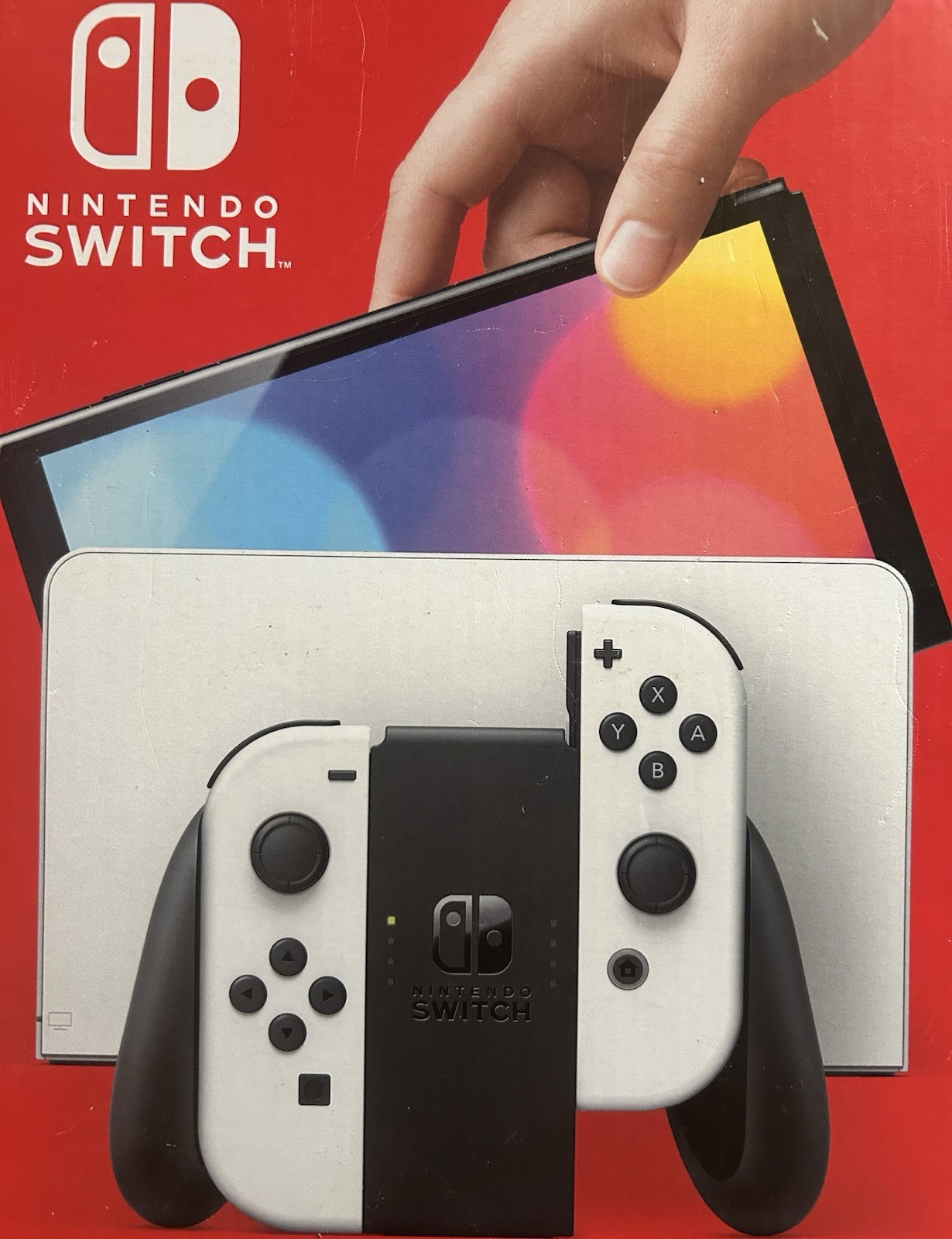Nintendo Switch OLED Console with Cult of the Lamb Game and FNAF & Carrying Case