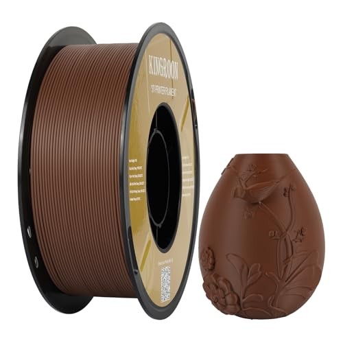  Matte PLA Filament 1.75mm 3D Printer Filament Matte Filament Matte Night Brown