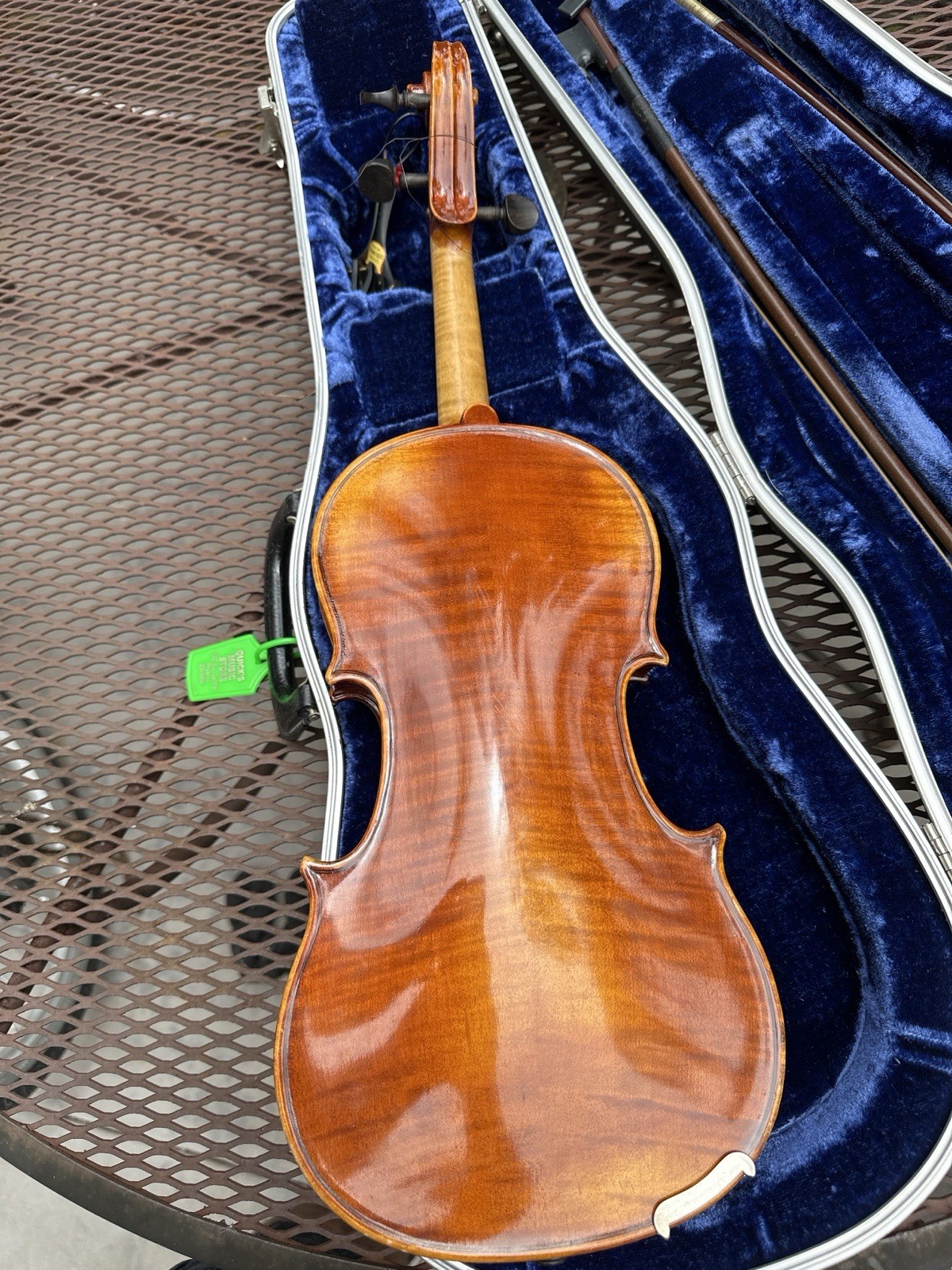 JOHN JUZEK Violin Music Instrument 3/4 + Two Bows + Case