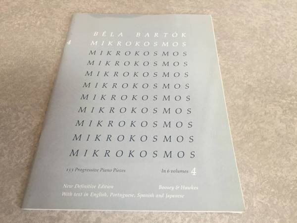 Mikrokosmos Vol 4 by Bela Bartok