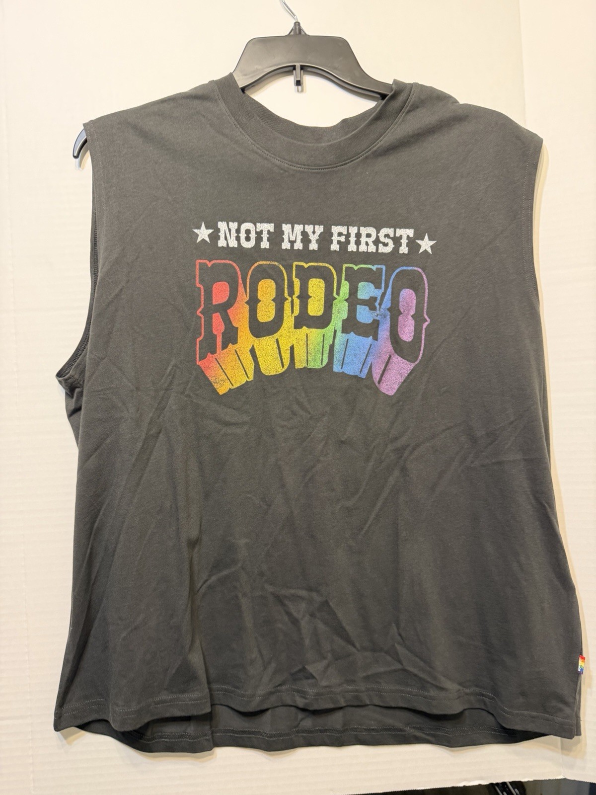 Levi's Men's Sleeveless T-Shirt Graphic Tank, Large, Pride