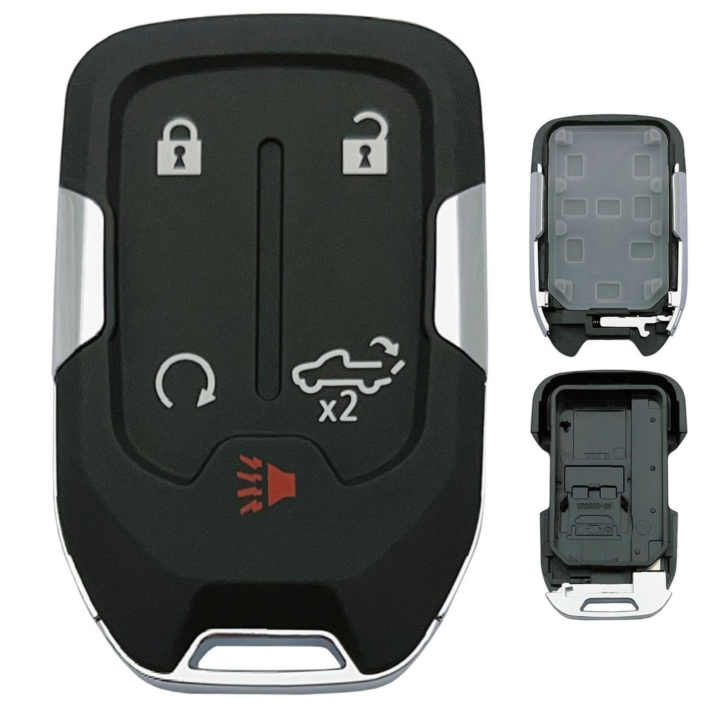 Replacement Key Fob Shell Case Fits for Chevy Silverado 2022 2021 2020 2019... 