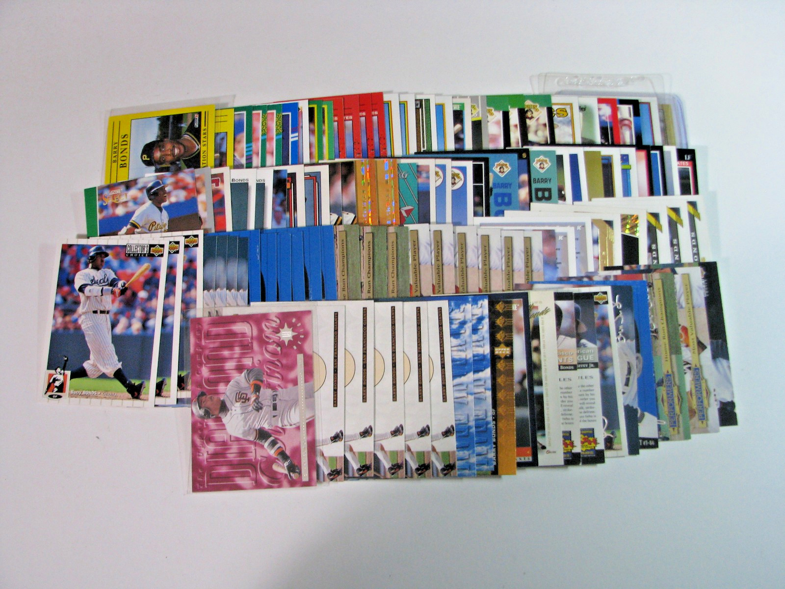 Vintage Barry Bonds 106 Card Lot Rookie Pirates Donruss Topps Upper Deck