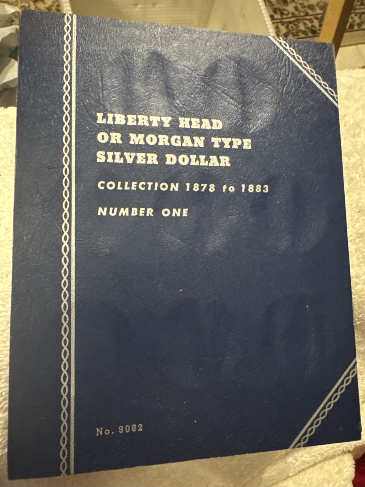 #1 Whitman Liberty Head Morgan Silver Dollar Coin Folder Album 1878-1883 #9082