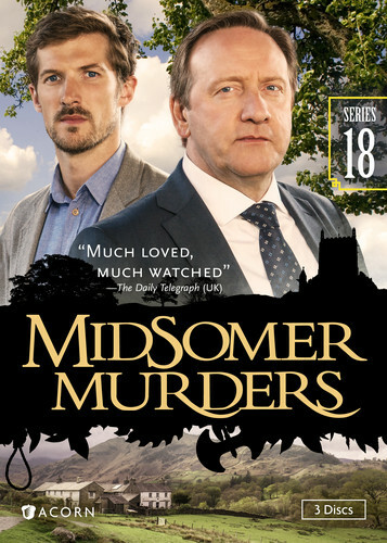 Midsomer Murders, Series 18, Good DVD, Gwilyn Lee,Neil Dudgeon, Nick Laughland,M