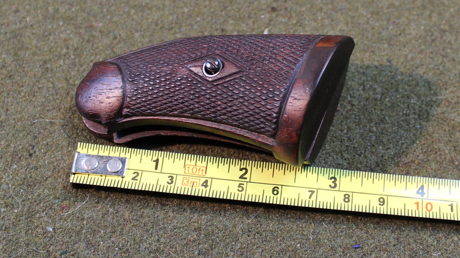 Authentic S&W Triple Lock Diamond 1917 Revolver Vintage Factory Orig. Grips 90%