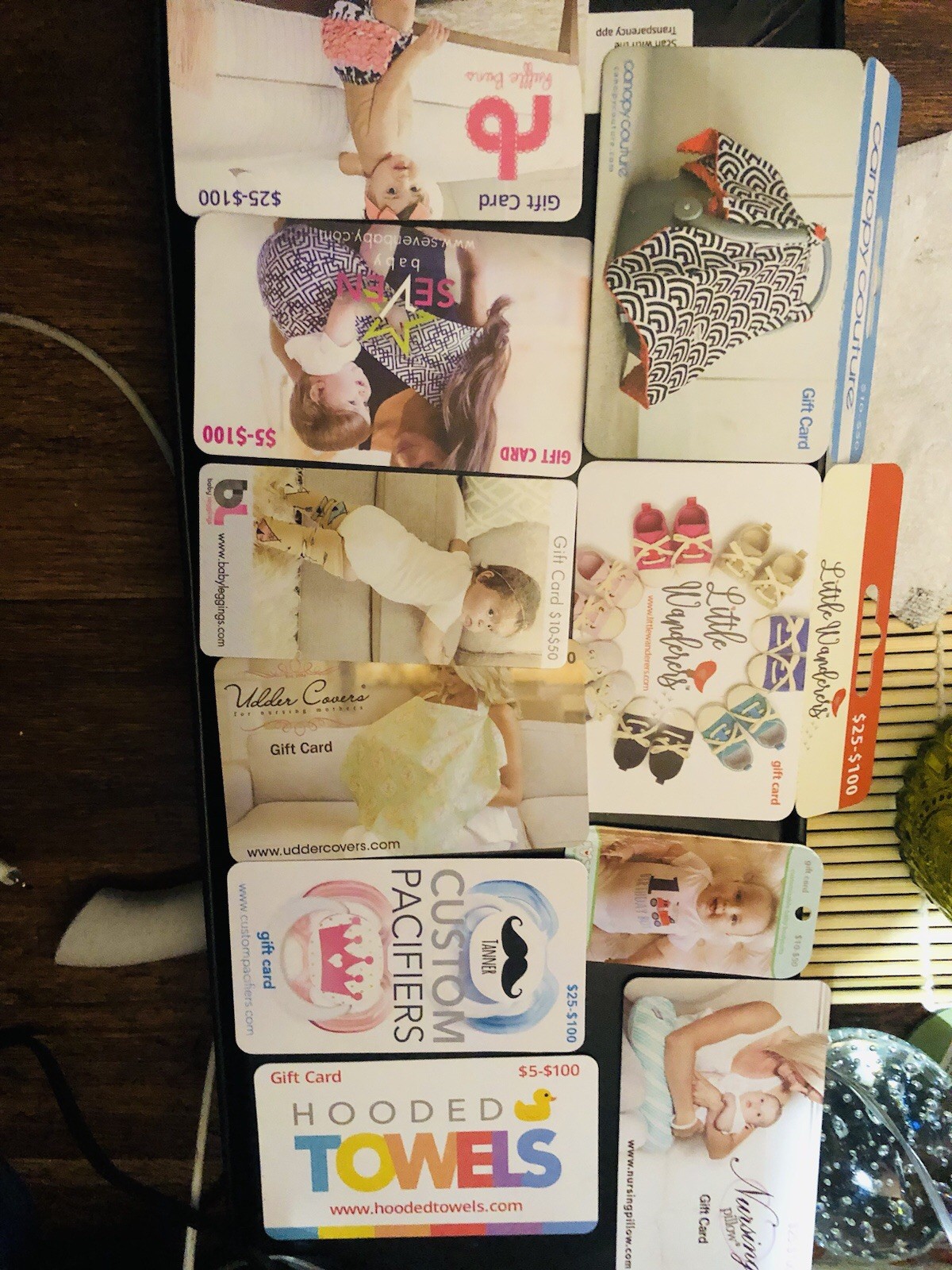 Gift Cards With $515 Total Value All Activated Ready To Use 