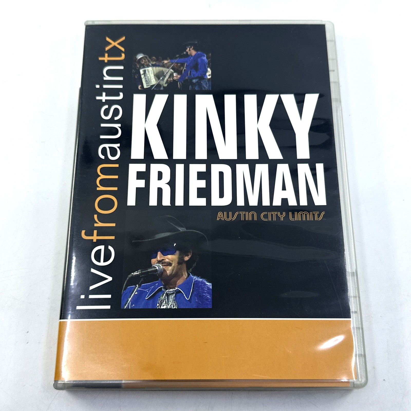 KINKY FRIEDMAN - Live From Austin Texas TX Austin City Limits DVD VG Cond