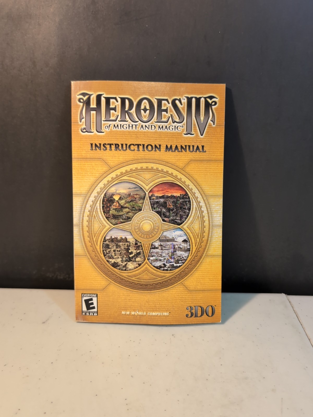 Heroes of Might and Magic IV PC CD-ROM Manual Only Usa Duty Free