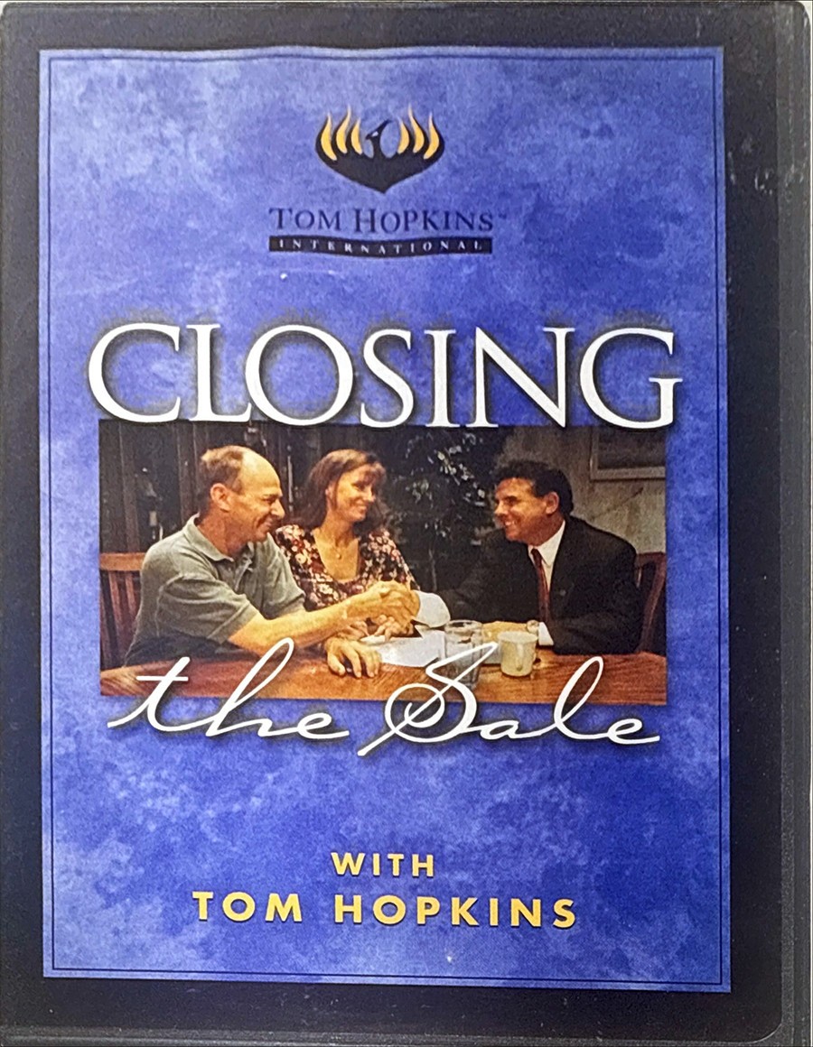 Tom Hopkins - Closing the Sale DVD - Mint condition