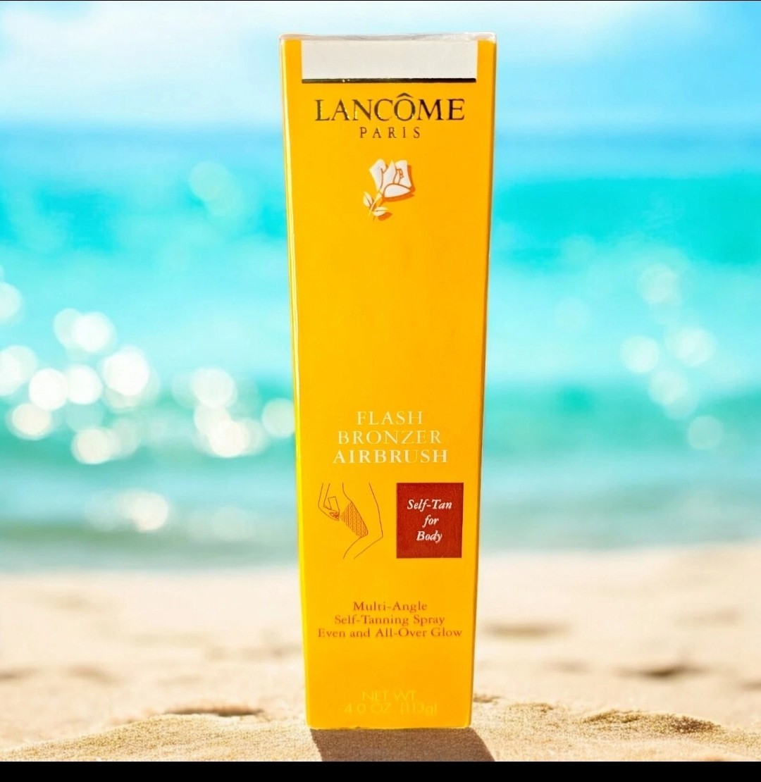 Lancome Flash Bronzer Airbrush Self Tan For Body 4 oz New & Sealed