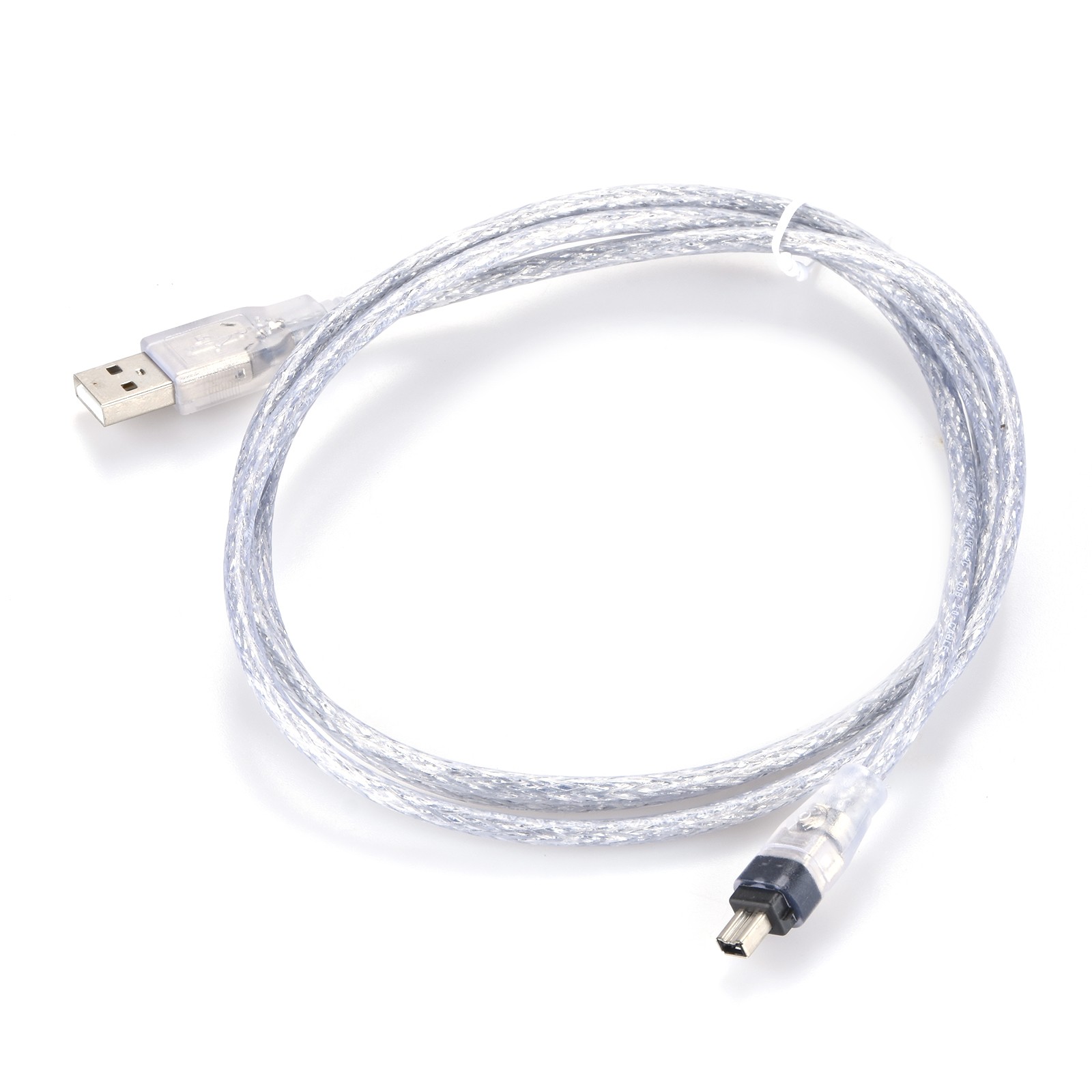 100/200/400 Mbits USB Male to Firewire IEEE 1394 4Pin Data Transfer Male Cable
